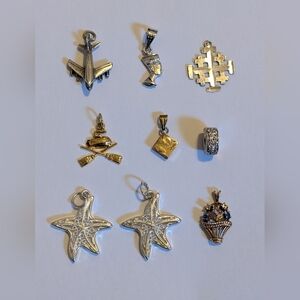 Vintage Pendant/Charms Lot of 9